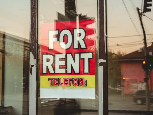 for rent sign